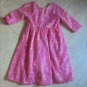 Mila & Rose Hot Pink Pink Sequin Dress